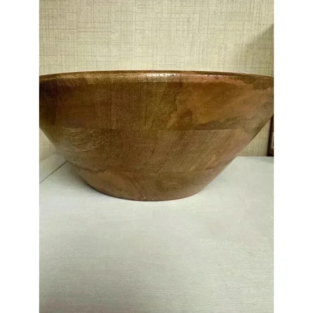 Mikasa Mango Wood Salad Bowl, USED - Picture 5 of 6